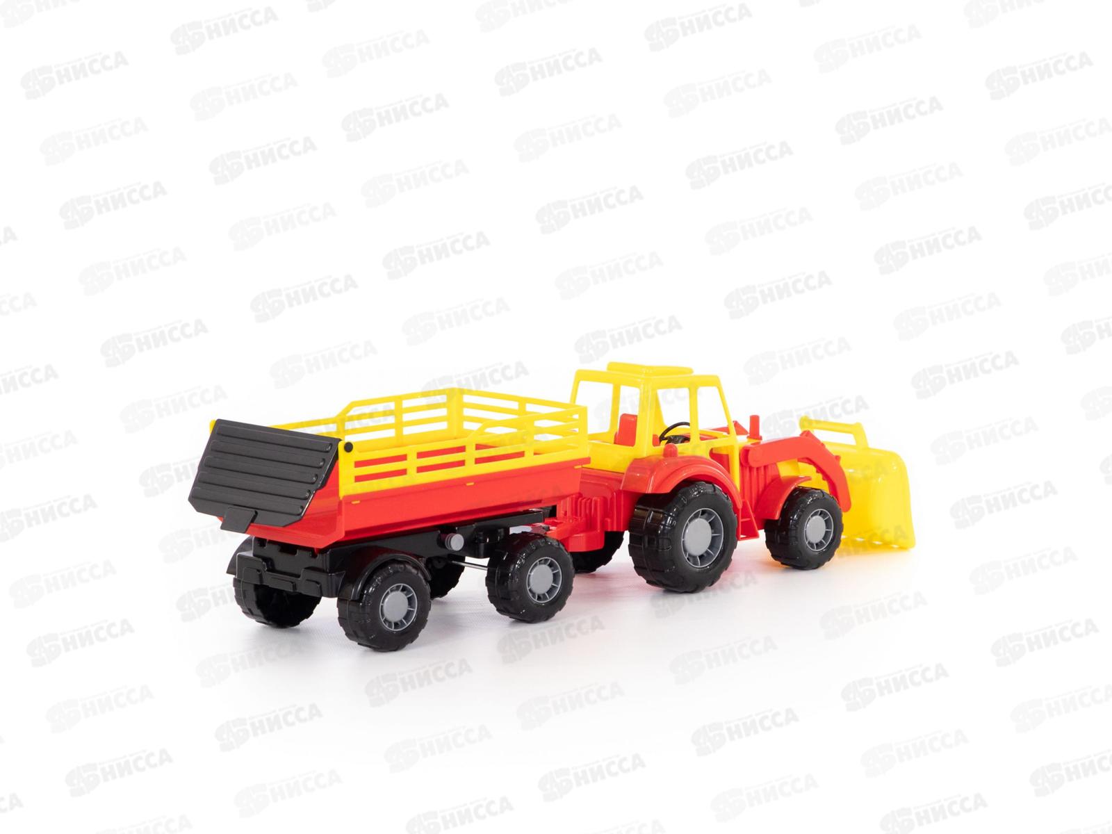 Трактор &quotАлтай&quot с прицепом и ковшом №2 35363 *6