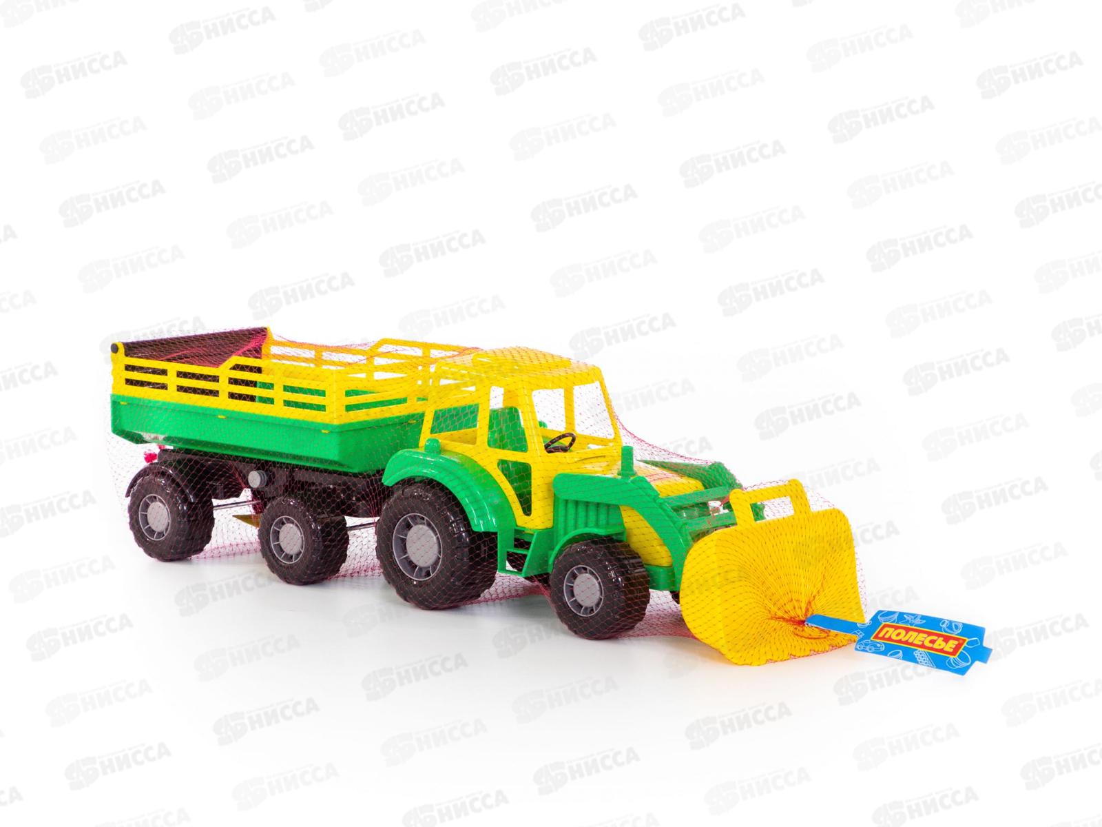 Трактор &quotАлтай&quot с прицепом и ковшом №2 35363 *6