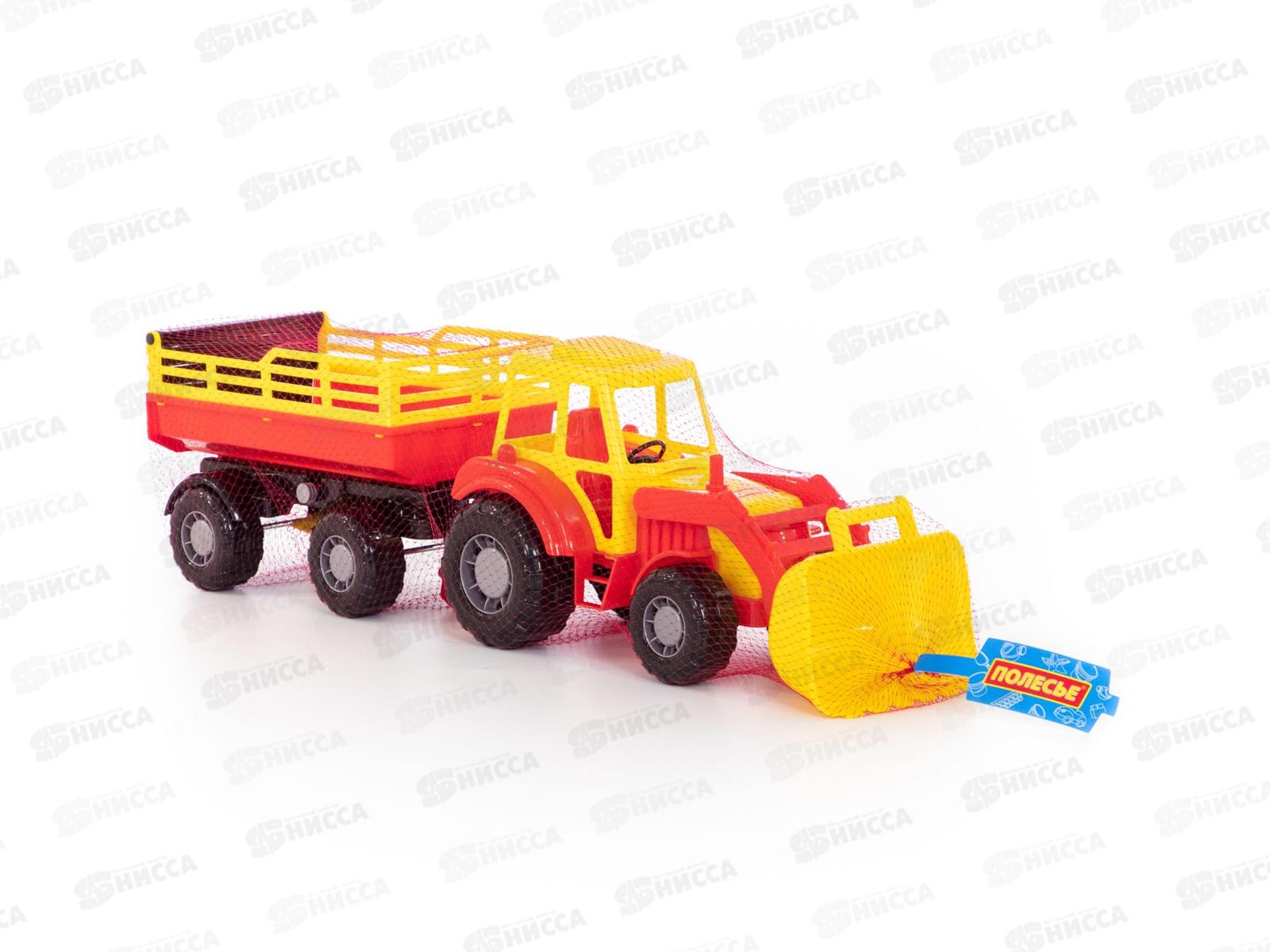 Трактор &quotАлтай&quot с прицепом и ковшом №2 35363 *6