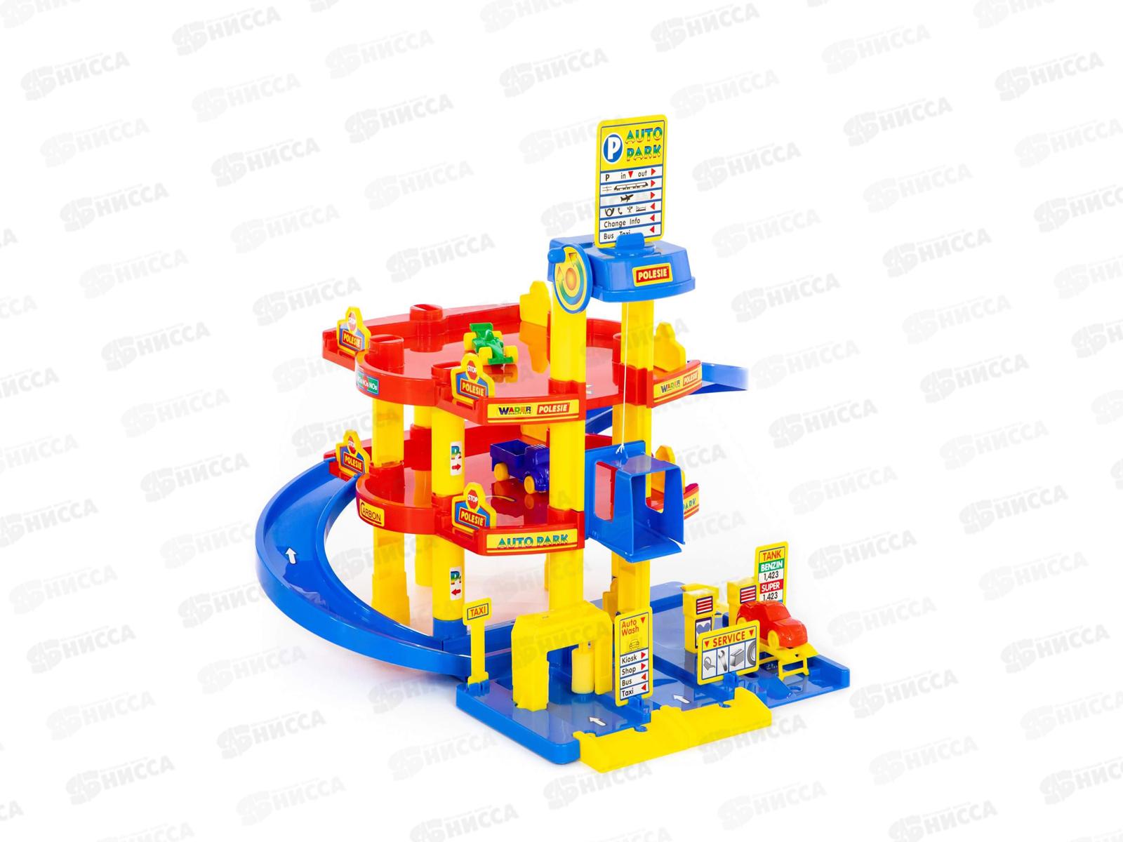 Паркинг 3-уровневой с авто 37893 ( в коробке) *2