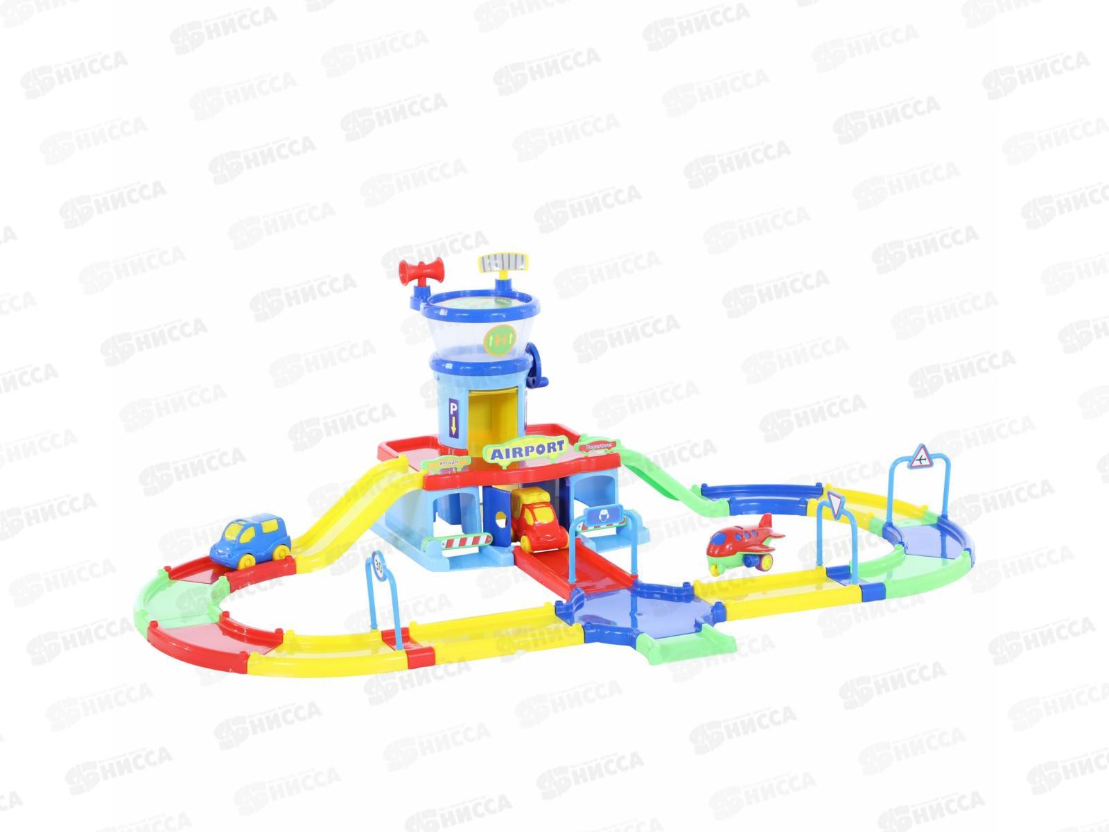 Аэропорт &quotPlay City&quot с дорогой в коробке 40404 *2
