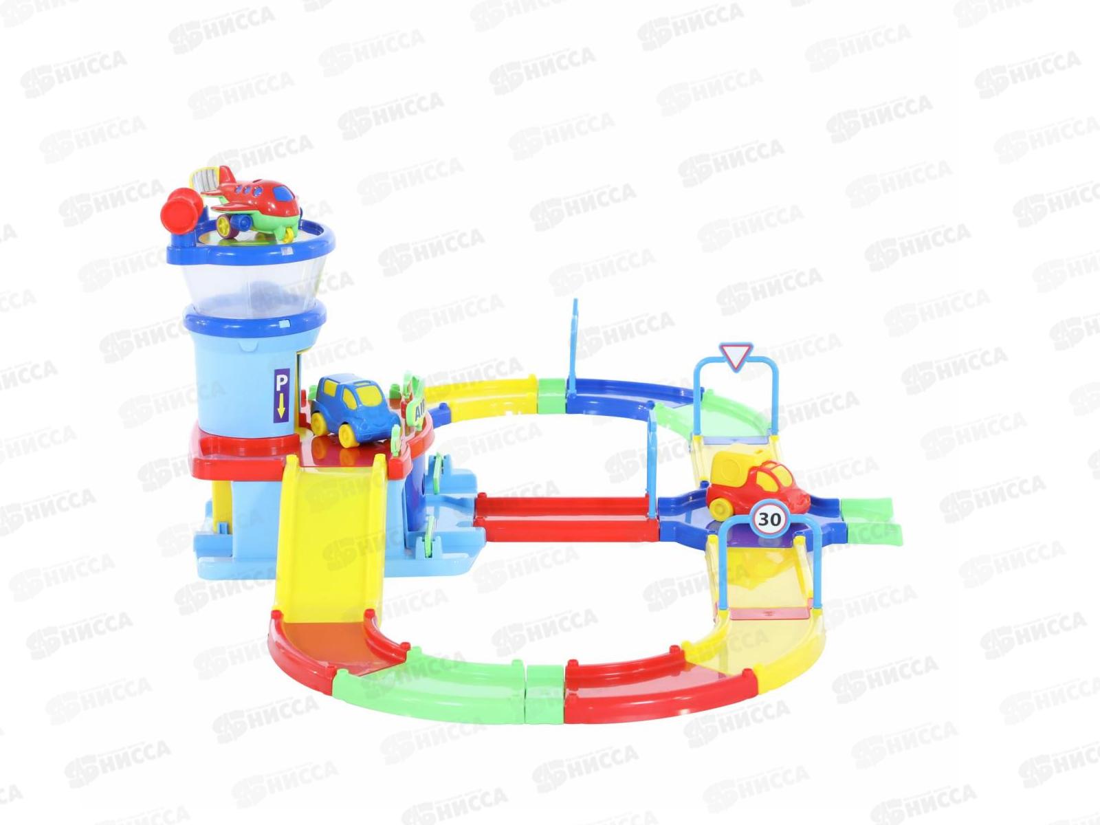 Аэропорт &quotPlay City&quot с дорогой в коробке 40404 *2