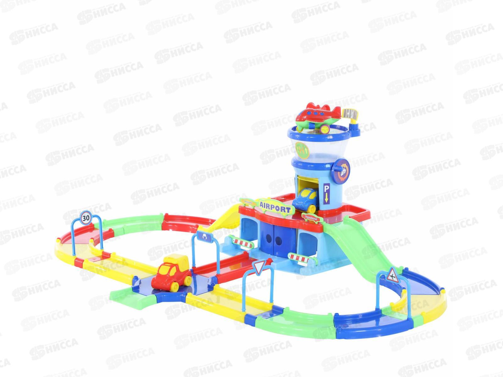 Аэропорт &quotPlay City&quot с дорогой в коробке 40404 *2