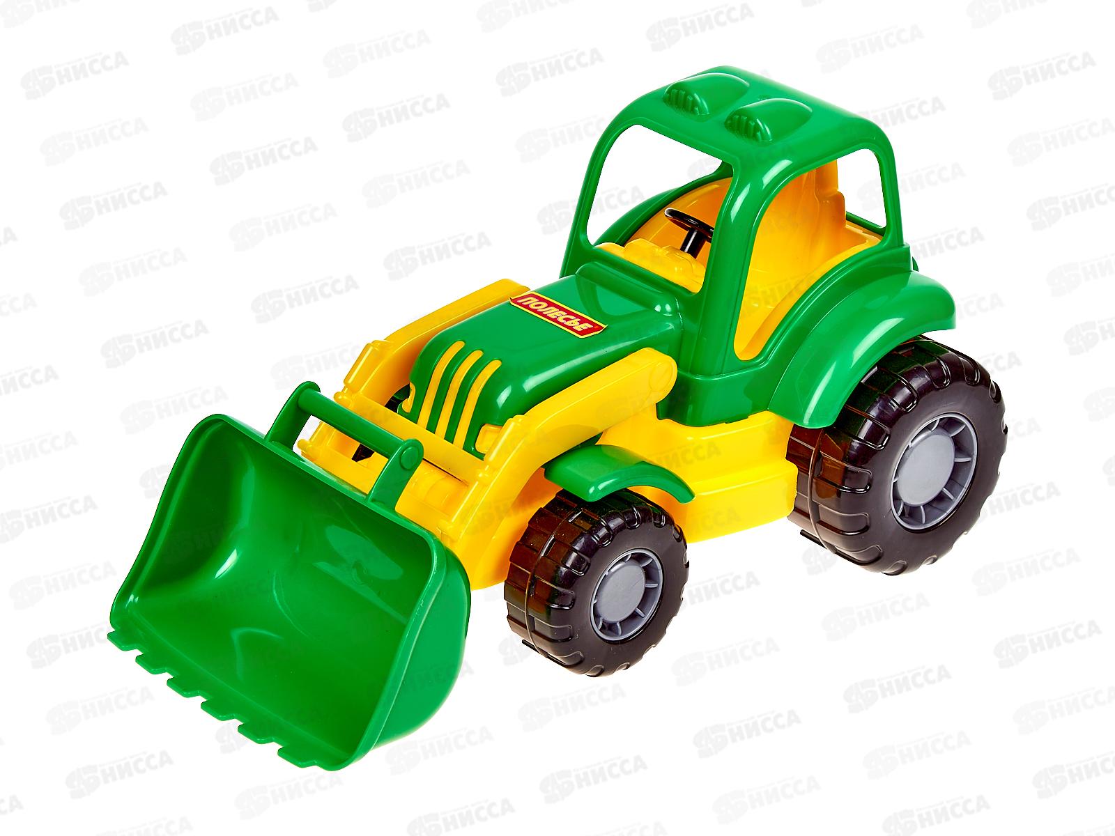 Трактор &quotКрепыш&quot с прицепом №1 и ковшом 44556 *6