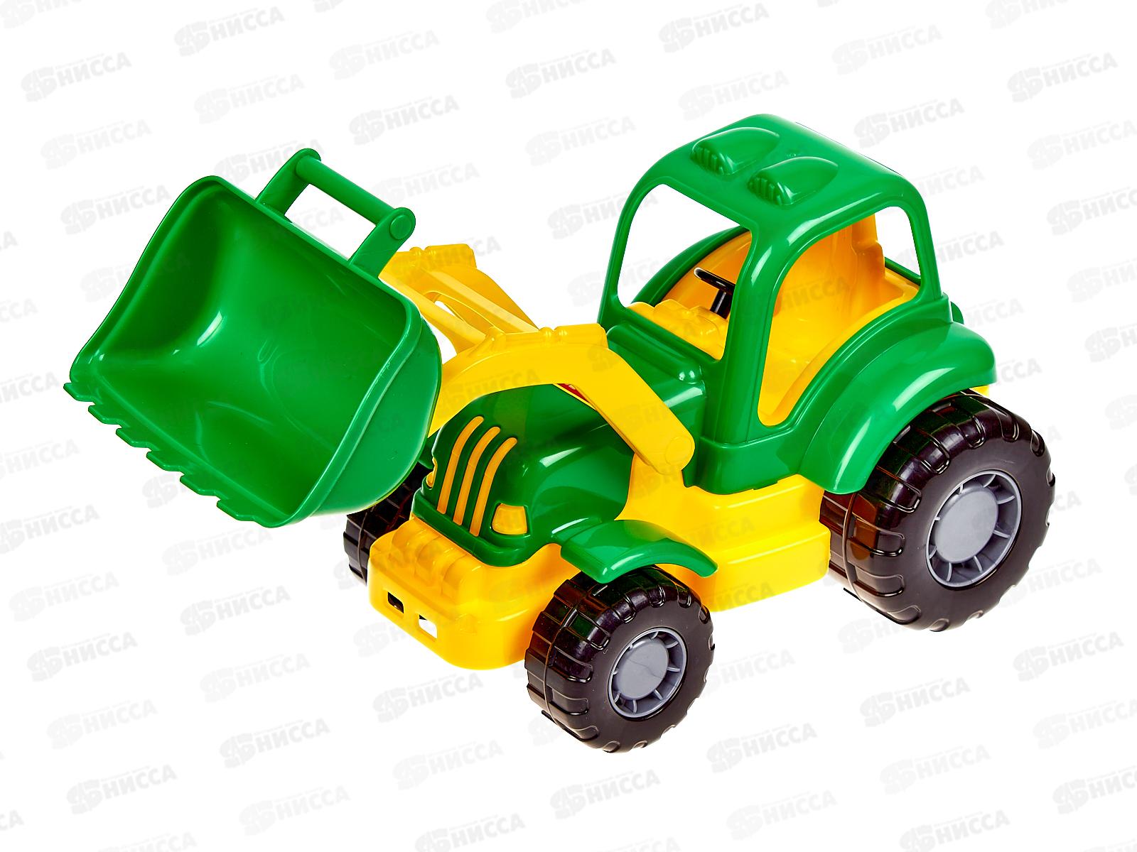 Трактор &quotКрепыш&quot с прицепом №1 и ковшом 44556 *6