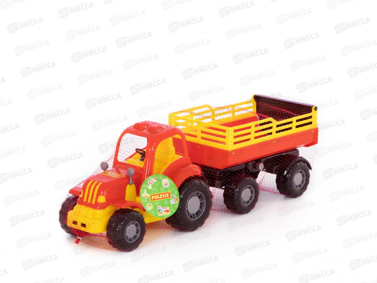 Трактор &quotСилач&quot с прицепом №2 44969 *4