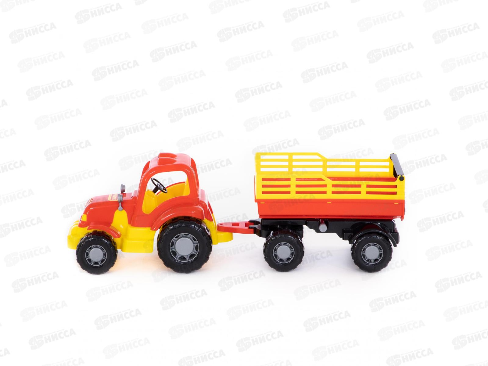 Трактор &quotСилач&quot с прицепом №2 44969 *4