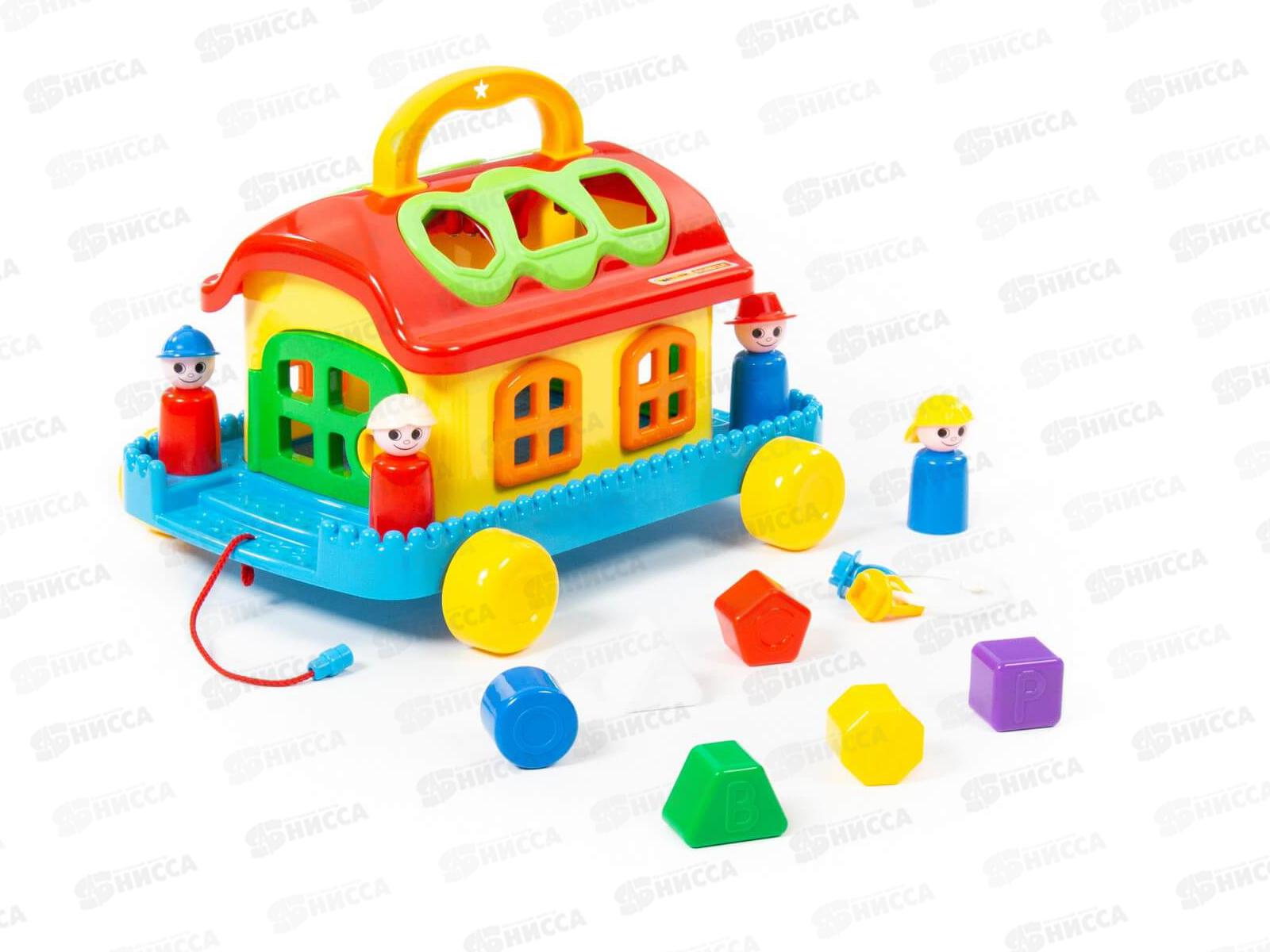 Сказочный домик на колесиках 48769 в сетке  *4