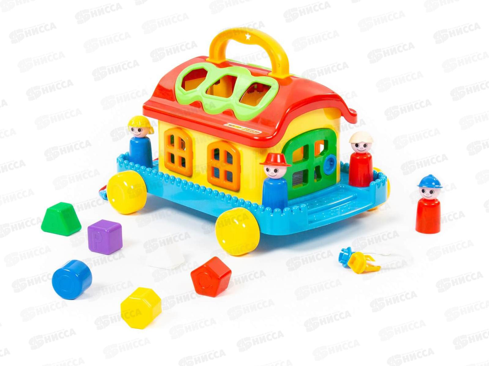 Сказочный домик на колесиках 48769 в сетке  *4