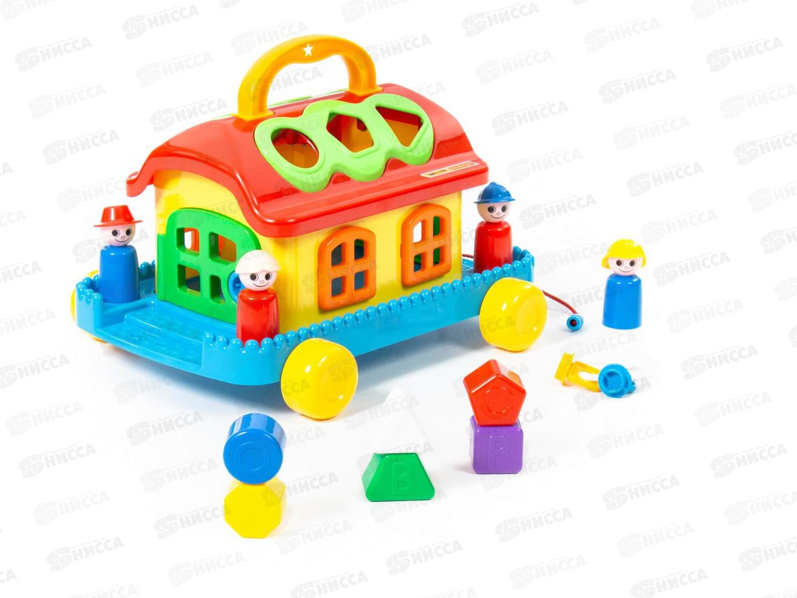 Сказочный домик на колесиках 48769 в сетке  *4