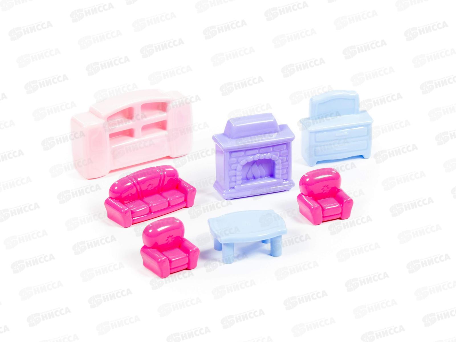 Набор Мебели для кукол №2 7 предметов в пакете 49339 *10