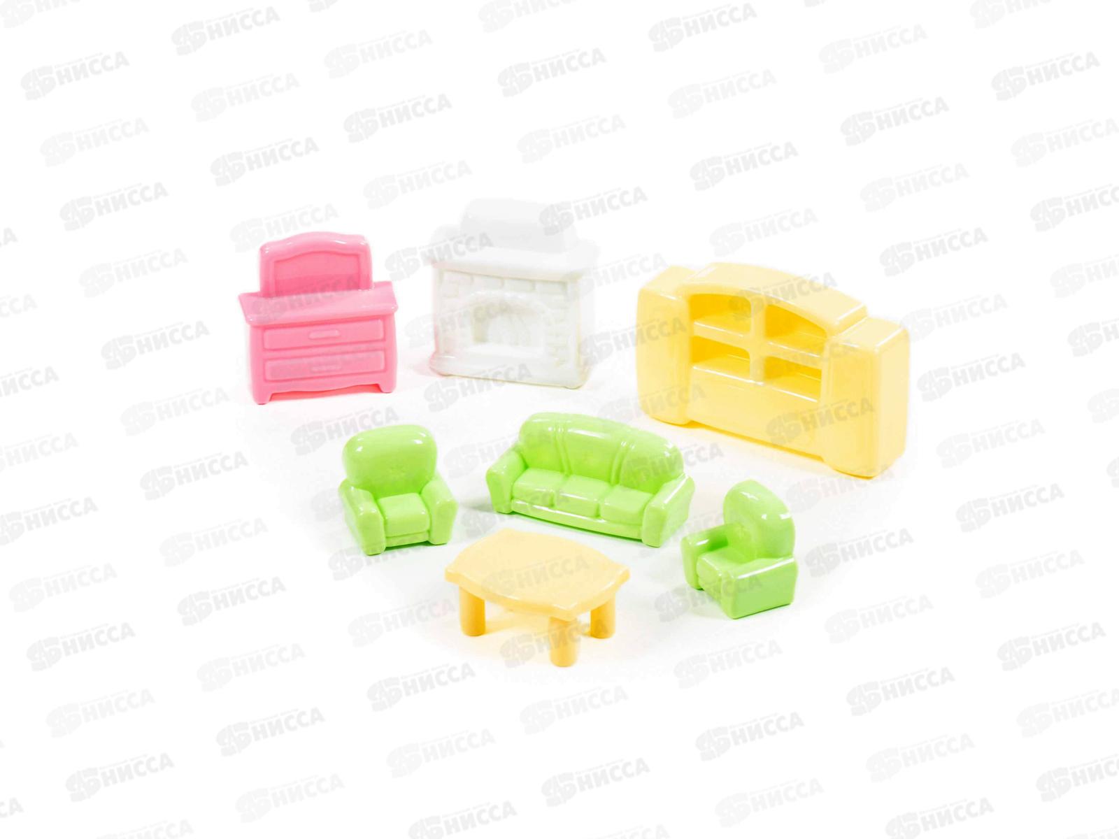 Набор Мебели для кукол №2 7 предметов в пакете 49339 *10
