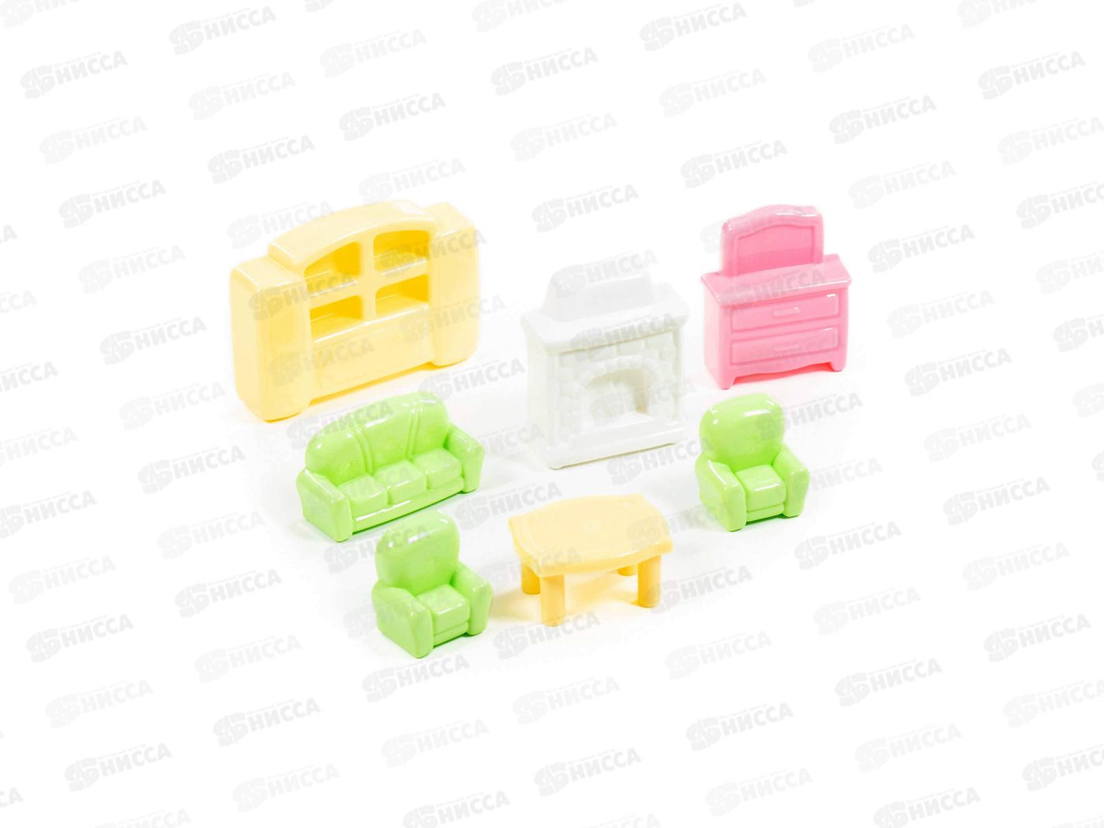 Набор Мебели для кукол №2 7 предметов в пакете 49339 *10