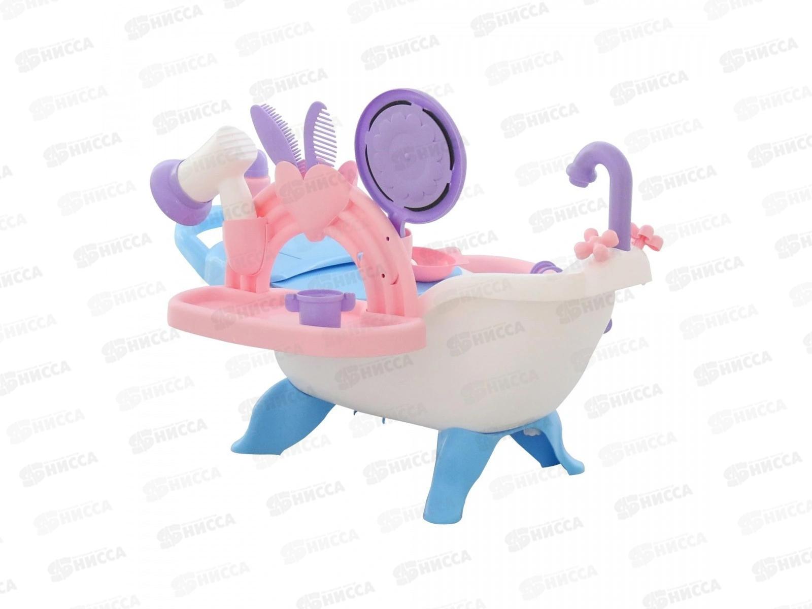Набор для купания кукол №2 с аксессуарами в коробке 58607 *1