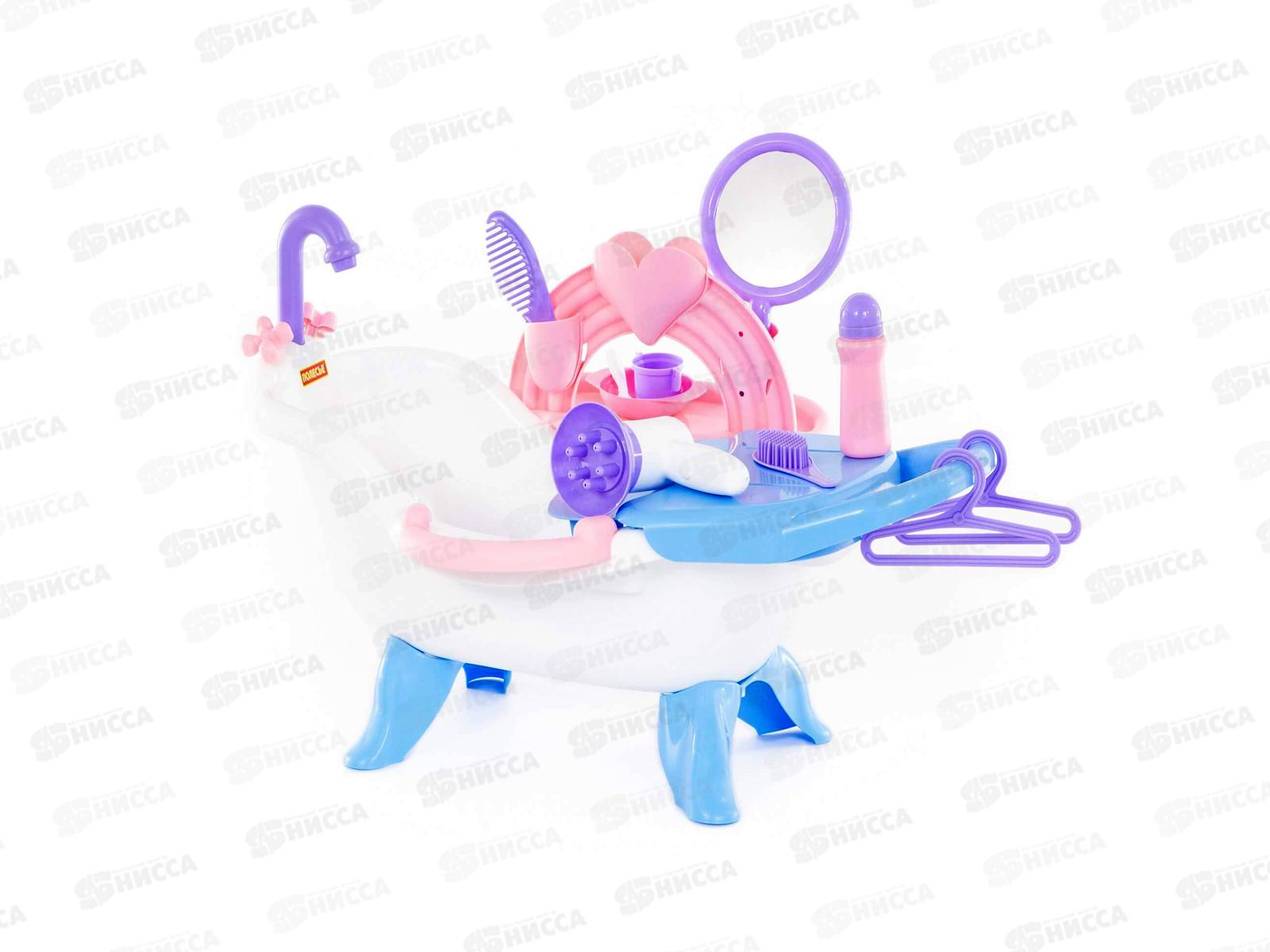 Набор для купания кукол №2 с аксессуарами в коробке 58607 *1