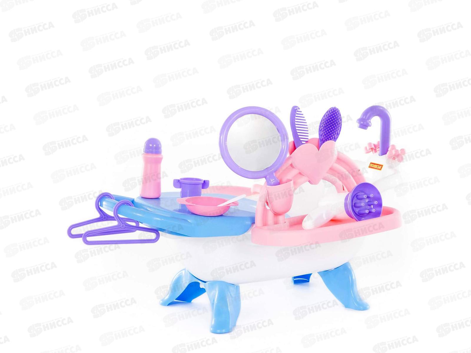 Набор для купания кукол №2 с аксессуарами в коробке 58607 *1