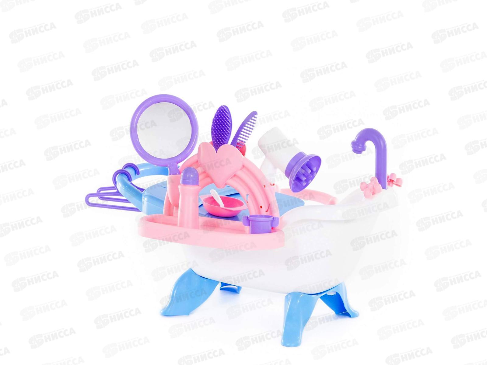 Набор для купания кукол №2 с аксессуарами в коробке 58607 *1