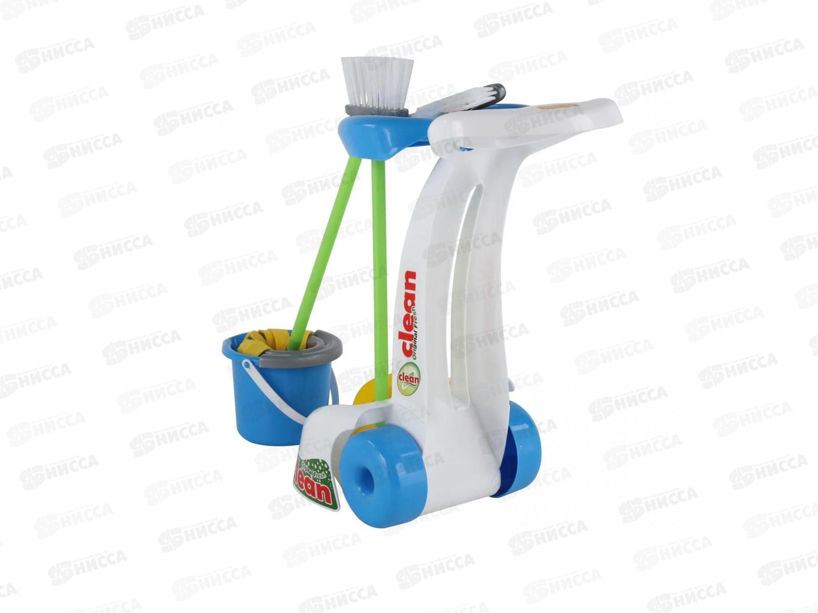 Набор &quotЧистюля&quot 6 предметов в сетке 70258 *4