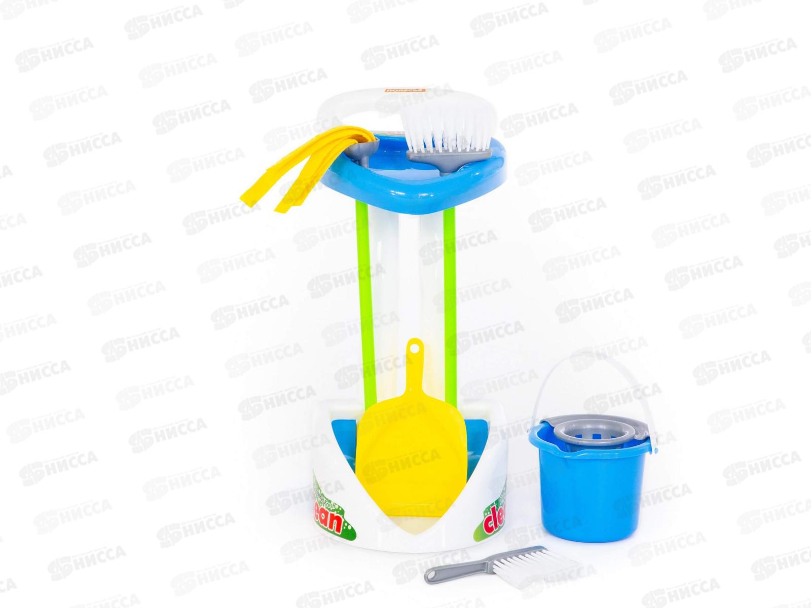 Набор &quotЧистюля&quot 6 предметов в сетке 70258 *4