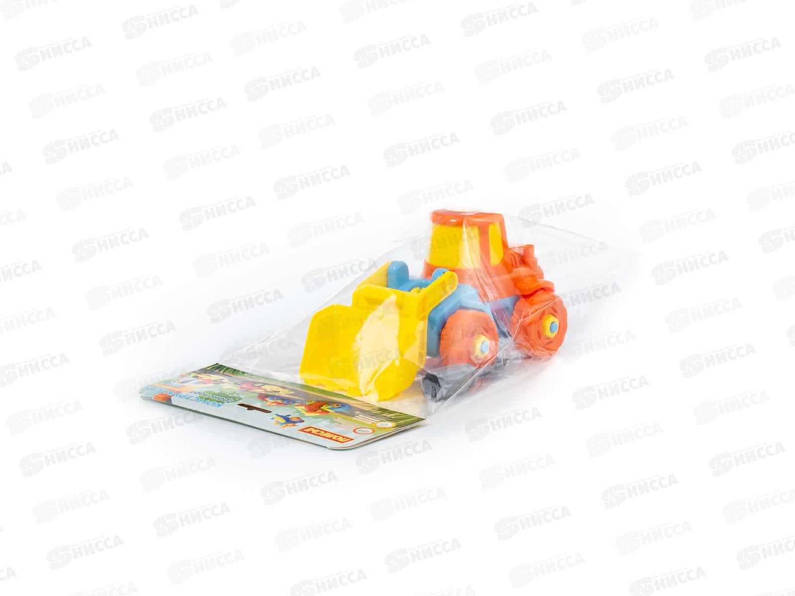 Конструктор-транспорт &quotПогрузчик&quot (20 элементов), 77103 в пакете *12