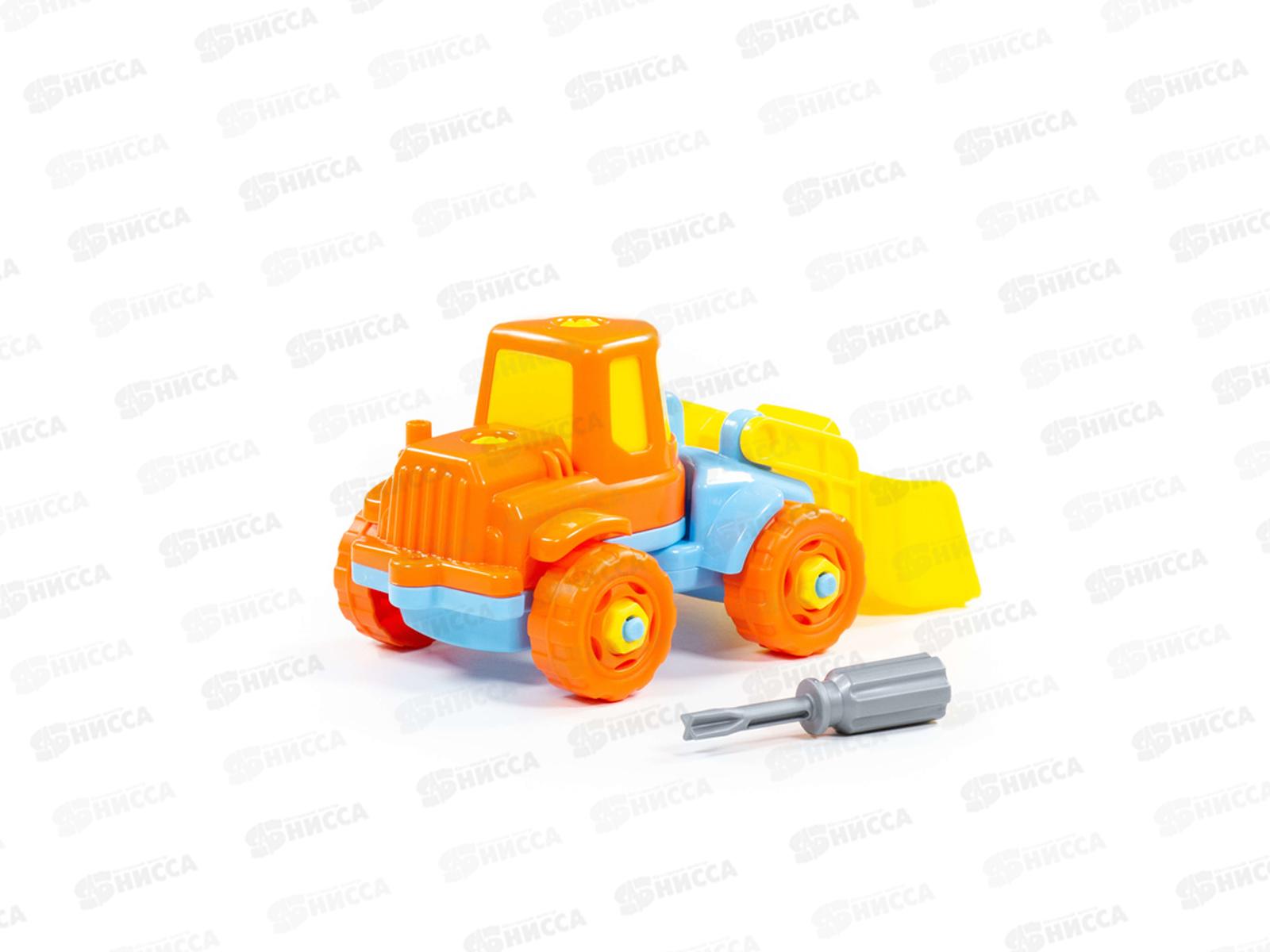 Конструктор-транспорт &quotПогрузчик&quot (20 элементов), 77103 в пакете *12