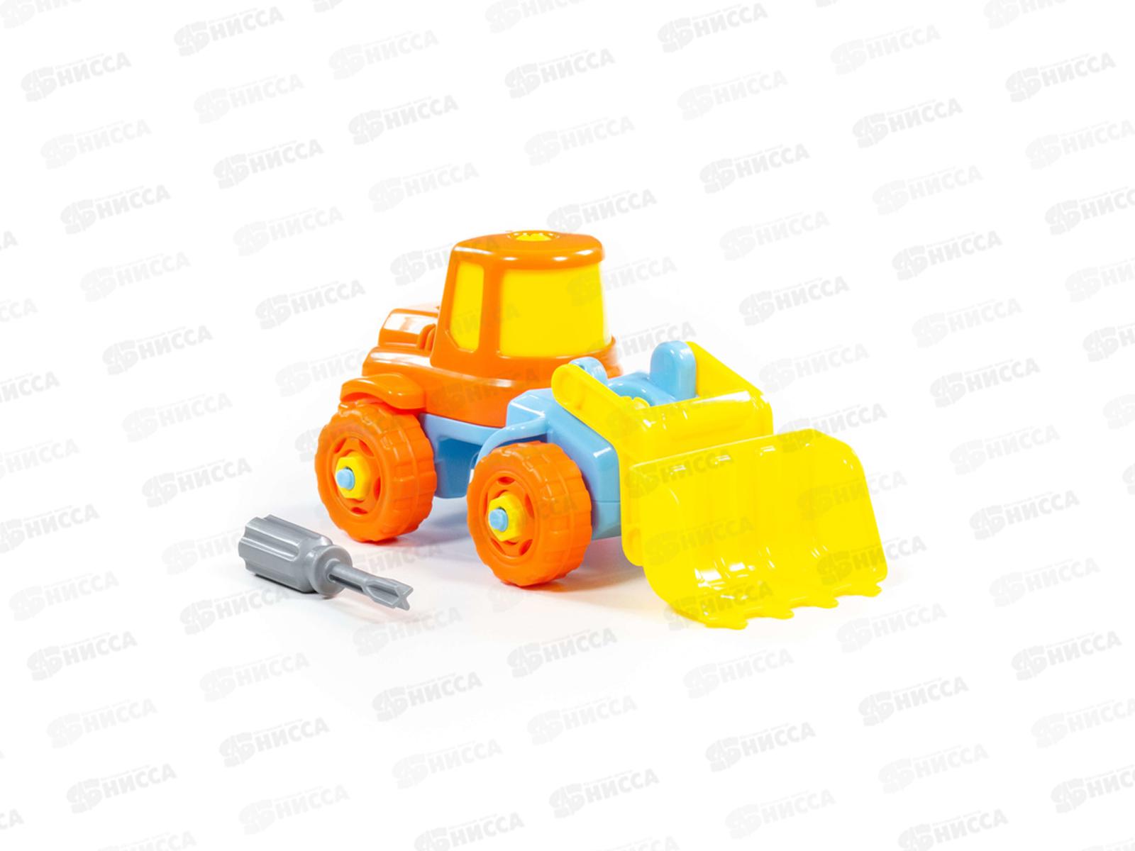 Конструктор-транспорт &quotПогрузчик&quot (20 элементов), 77103 в пакете *12