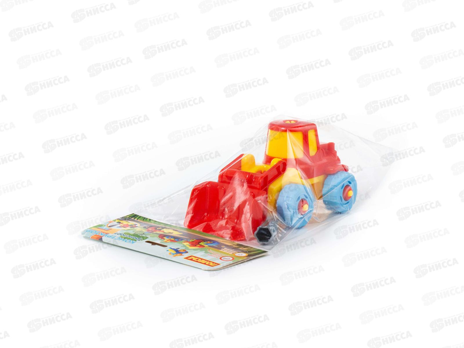 Конструктор-транспорт &quotПогрузчик&quot (20 элементов), 77103 в пакете *12