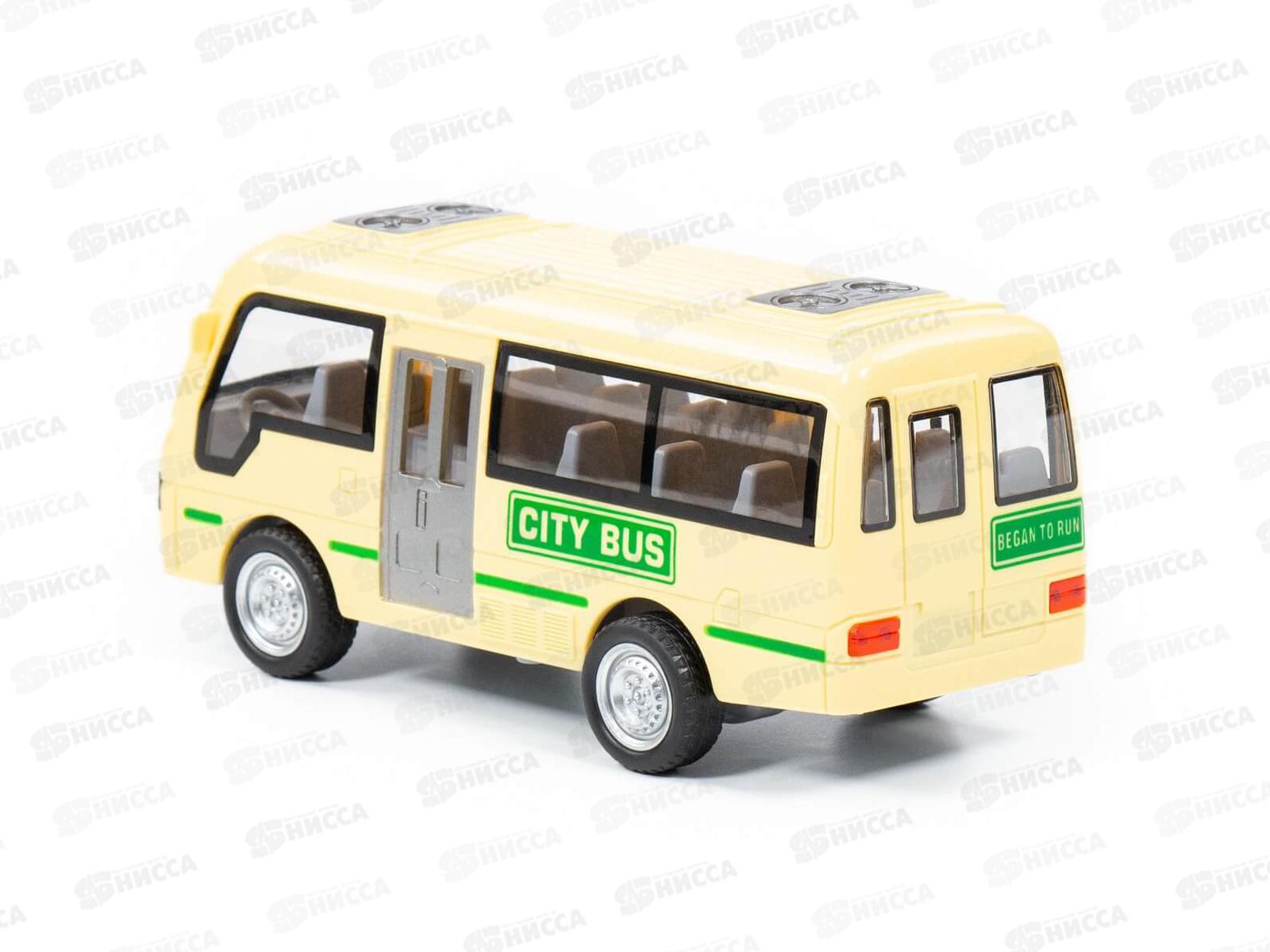 Автомобиль инерционный &quotГородской автобус&quot свет и звук 78964 в коробке *8
