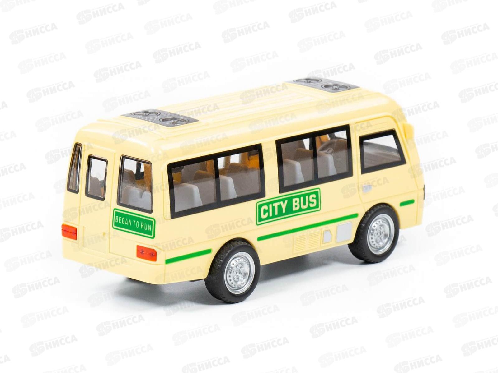 Автомобиль инерционный &quotГородской автобус&quot свет и звук 78964 в коробке *8