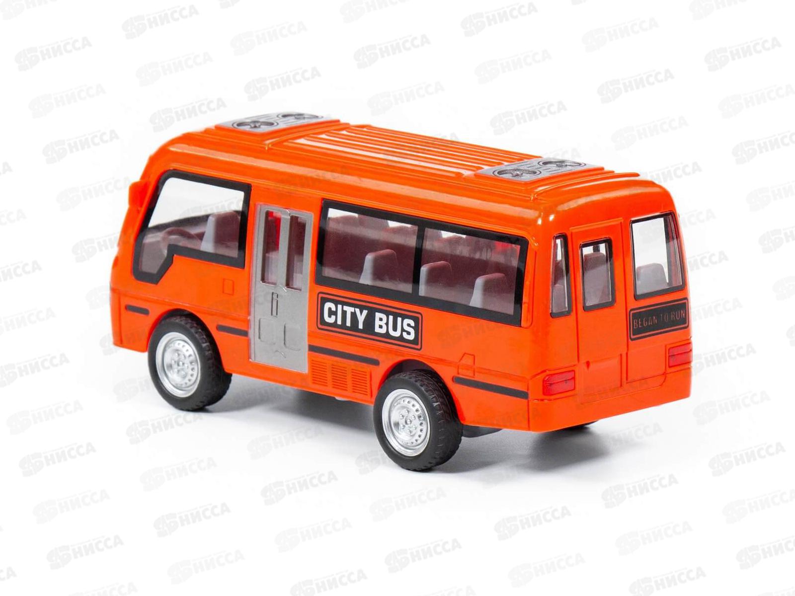 Автомобиль инерционный &quotГородской автобус&quot свет и звук 78964 в коробке *8