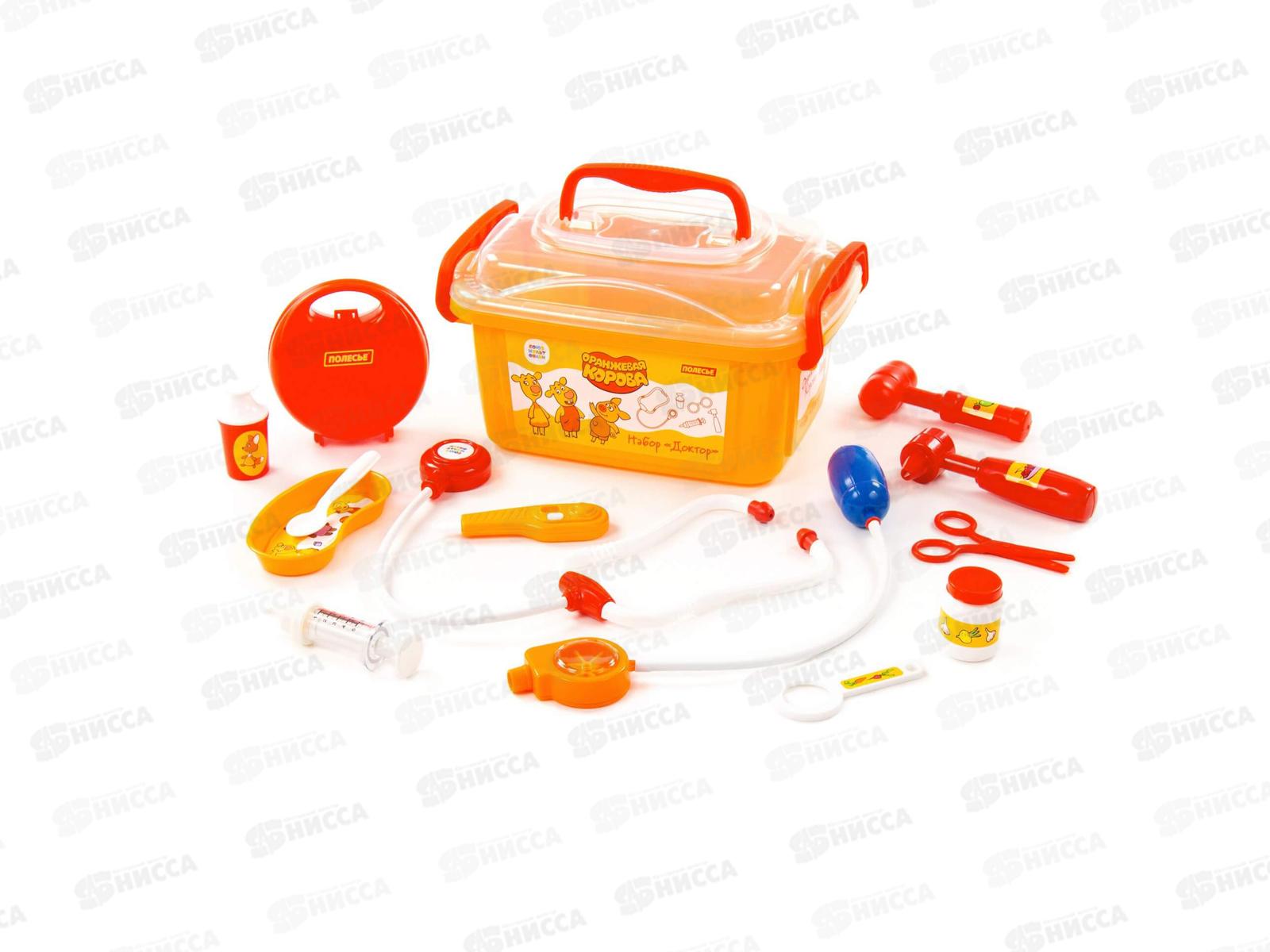 Набор &quotОранжевая корова&quot доктор, в контейнере 83357 *4