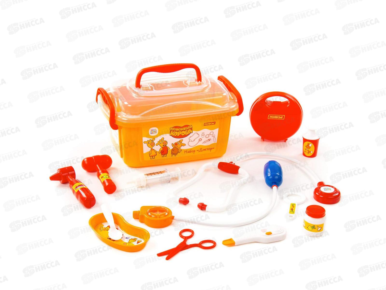 Набор &quotОранжевая корова&quot доктор, в контейнере 83357 *4