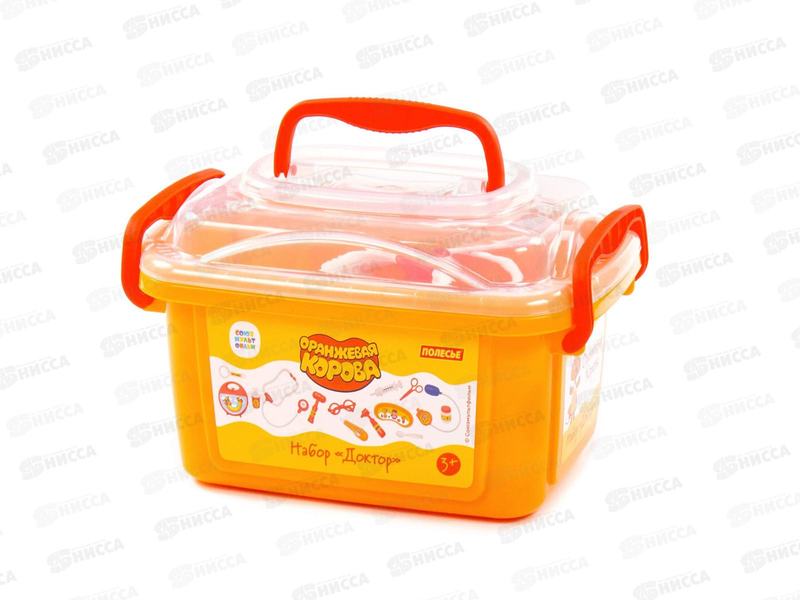 Набор &quotОранжевая корова&quot доктор, в контейнере 83357 *4