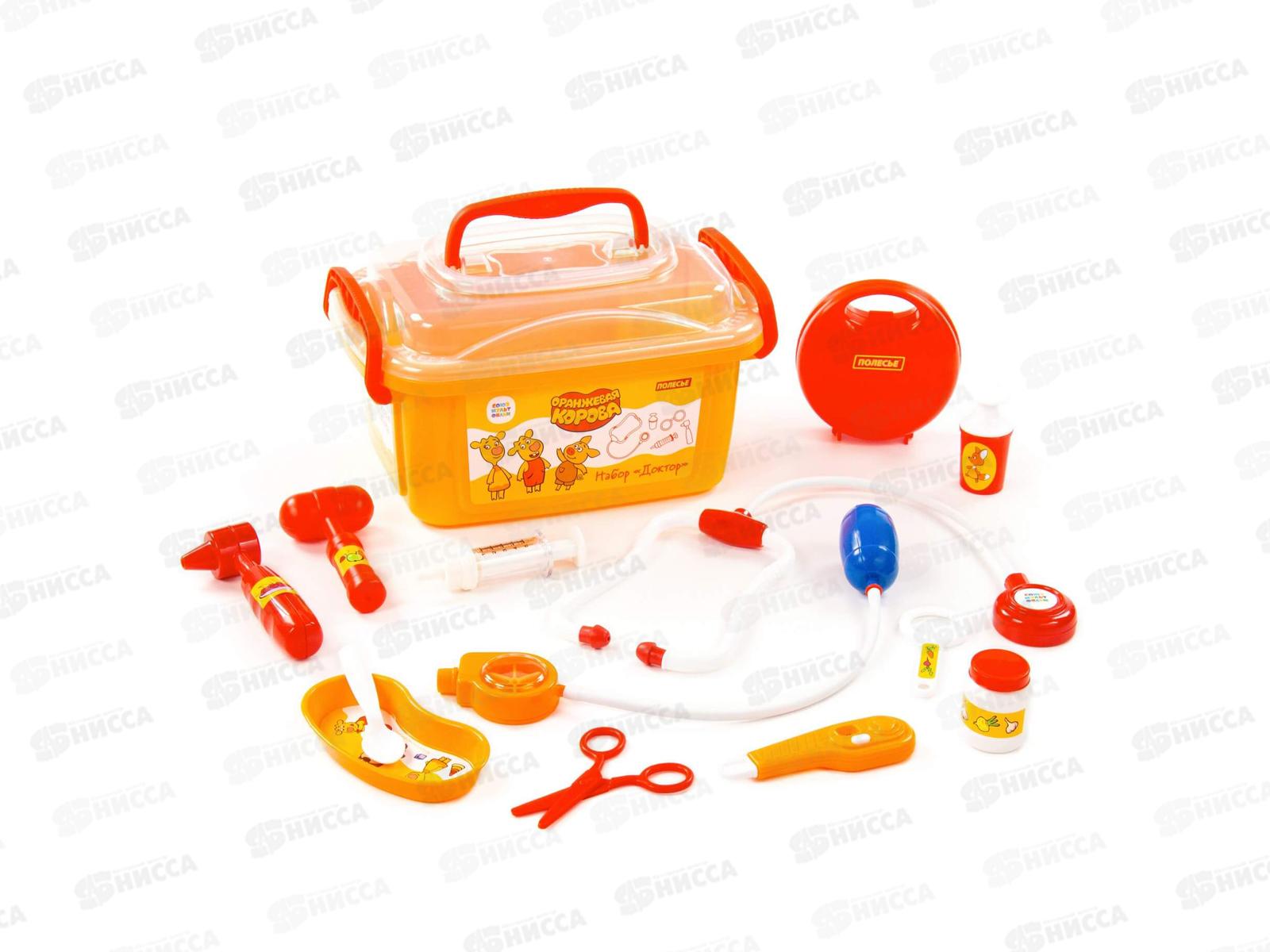 Набор &quotОранжевая корова&quot доктор, в контейнере 83357 *4