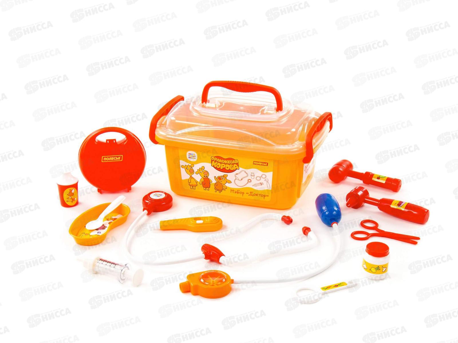Набор &quotОранжевая корова&quot доктор, в контейнере 83357 *4