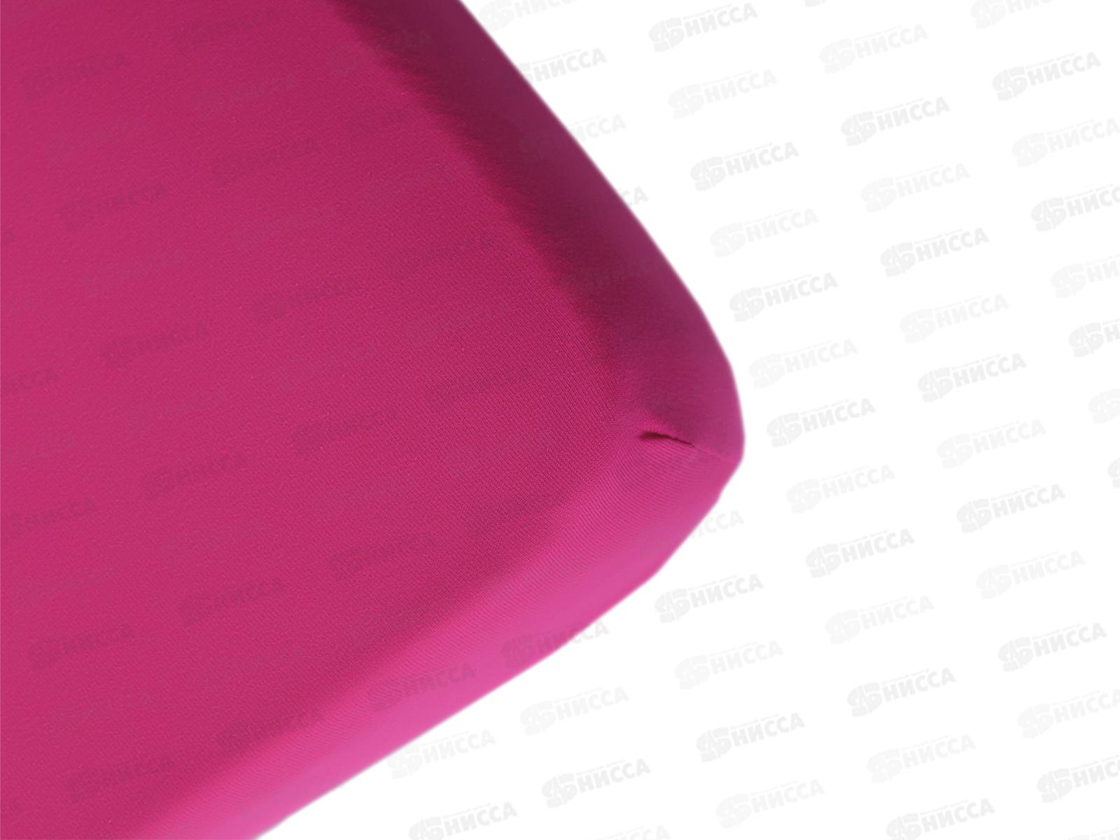 Простыня на резинке 90*200 Фуксия ОТК кулирка