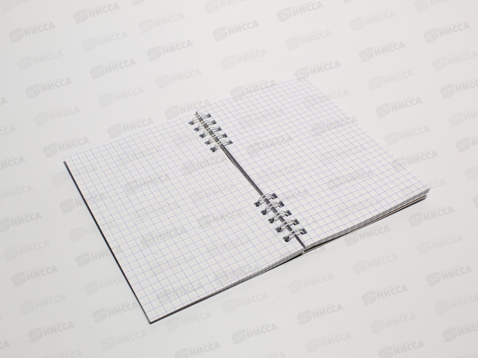 Блокнот 80листов ПГС Цветы, 100*150, глиттер, на гребне *12