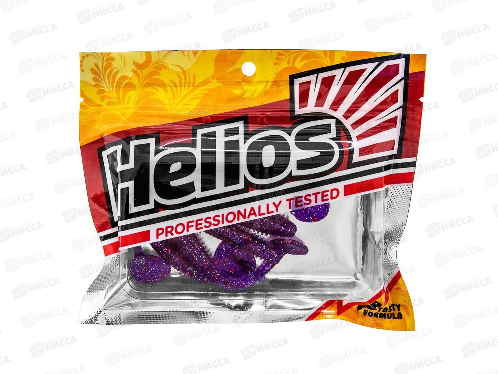 Виброхвост Helios Shaggy 3.35&quot/8.5см 5шт (HS-16-012)  132648