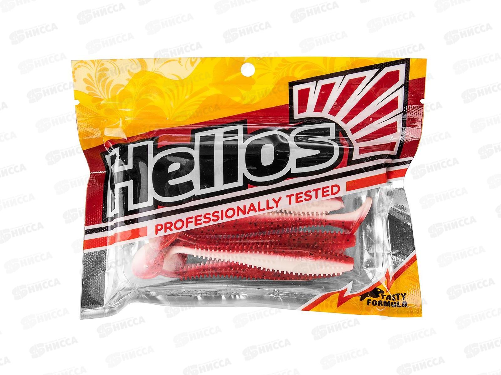 Виброхвост Helios Shaggy 3.35&quot/8.5см 5шт (HS-16-003)  132640