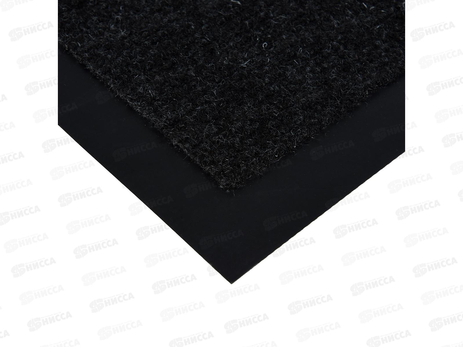 Коврик влаговпитывающий ребристый &quotTrip&quot 40*60см &quotVORTEX&quot черный 24190 *15