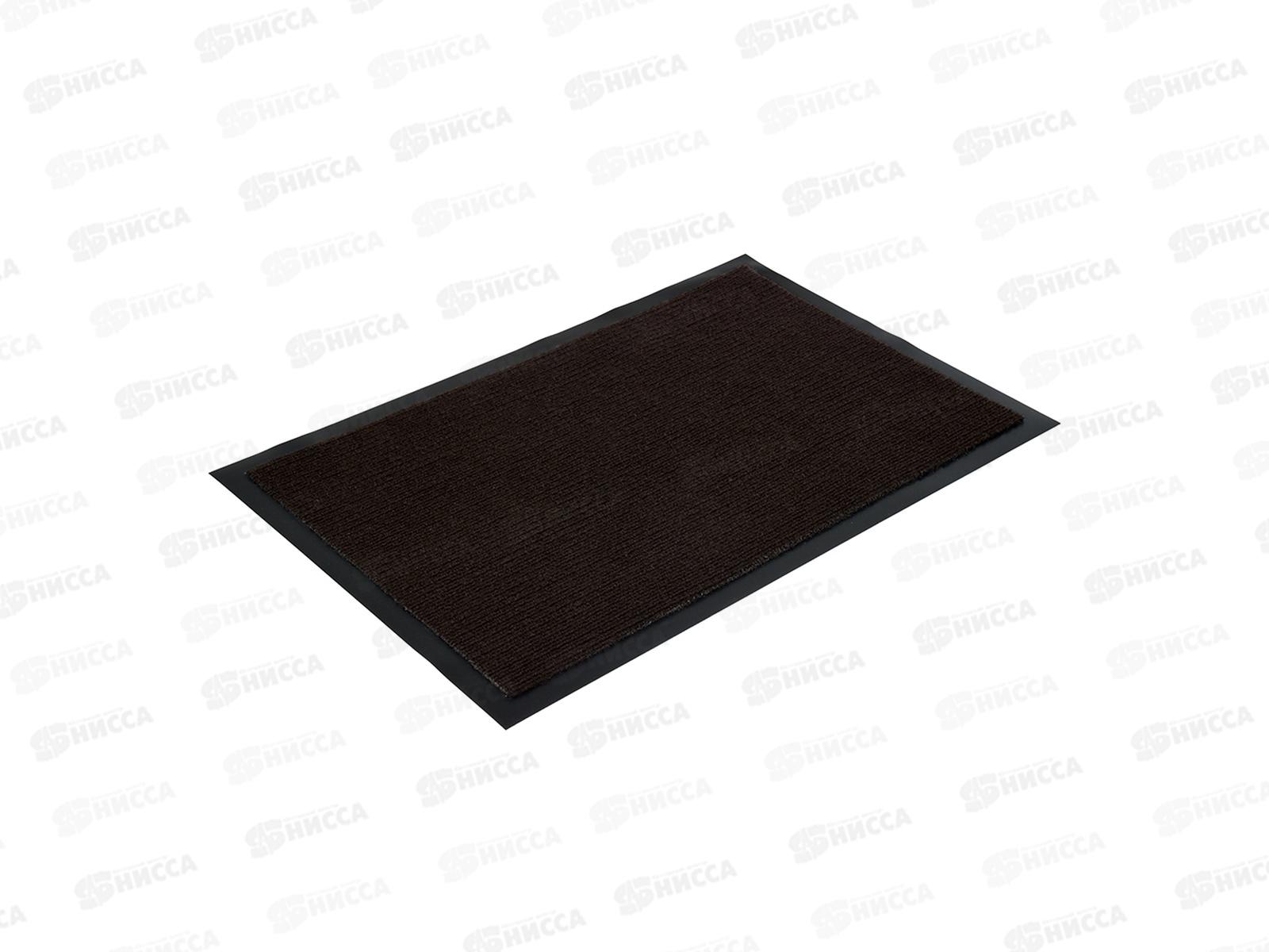 Коврик влаговпитывающий ребристый &quotTrip&quot 50*80см &quotVORTEX&quot коричн.24191*10