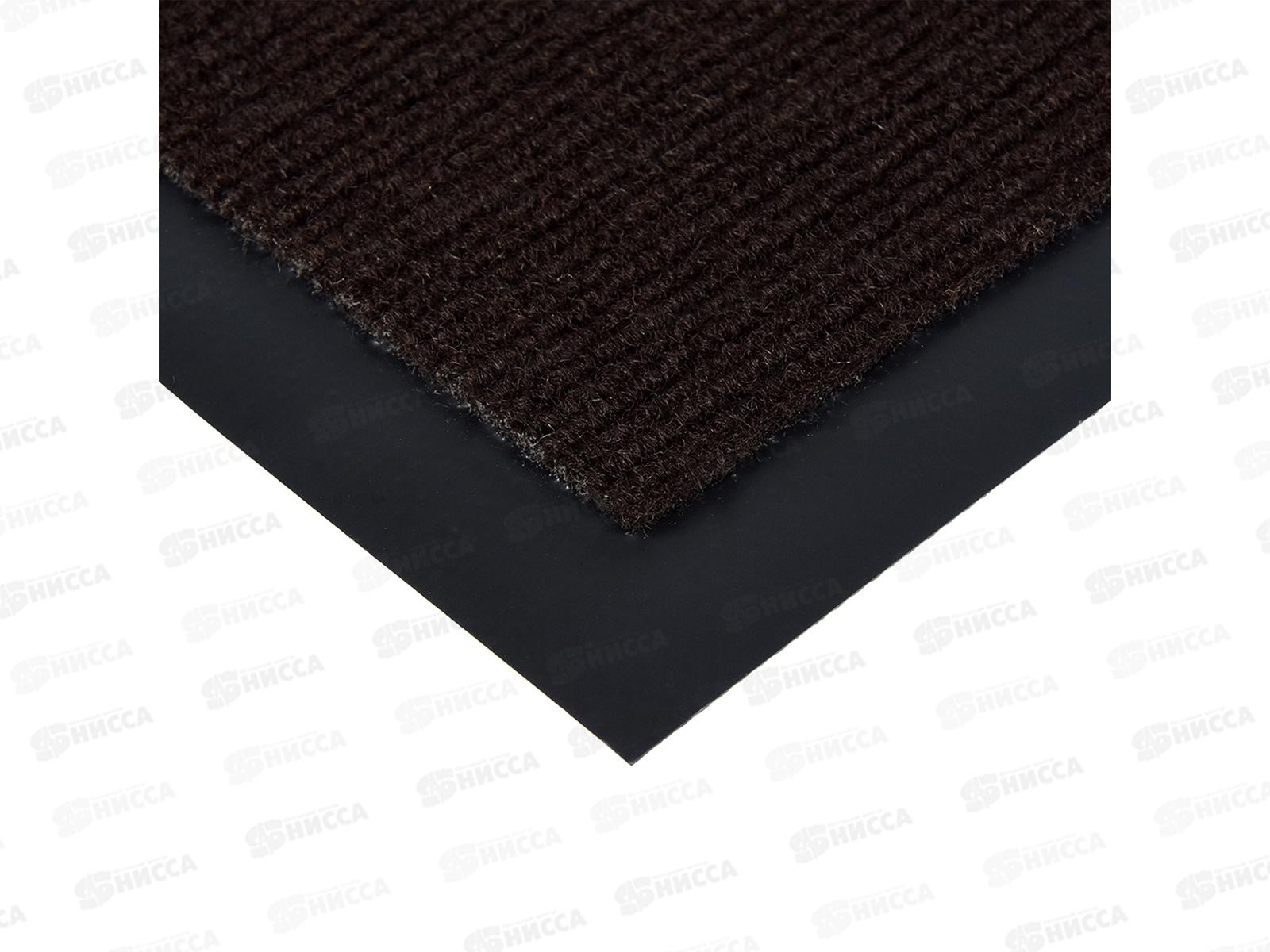 Коврик влаговпитывающий ребристый &quotTrip&quot 60*90см &quotVORTEX&quot коричн 24194*10