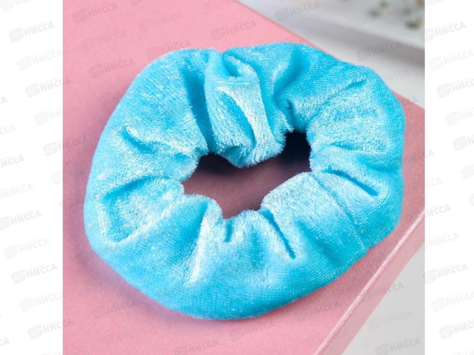 Набор  д/волос &quotБархат&quot резинка+значок 10*15см русалка 4733972