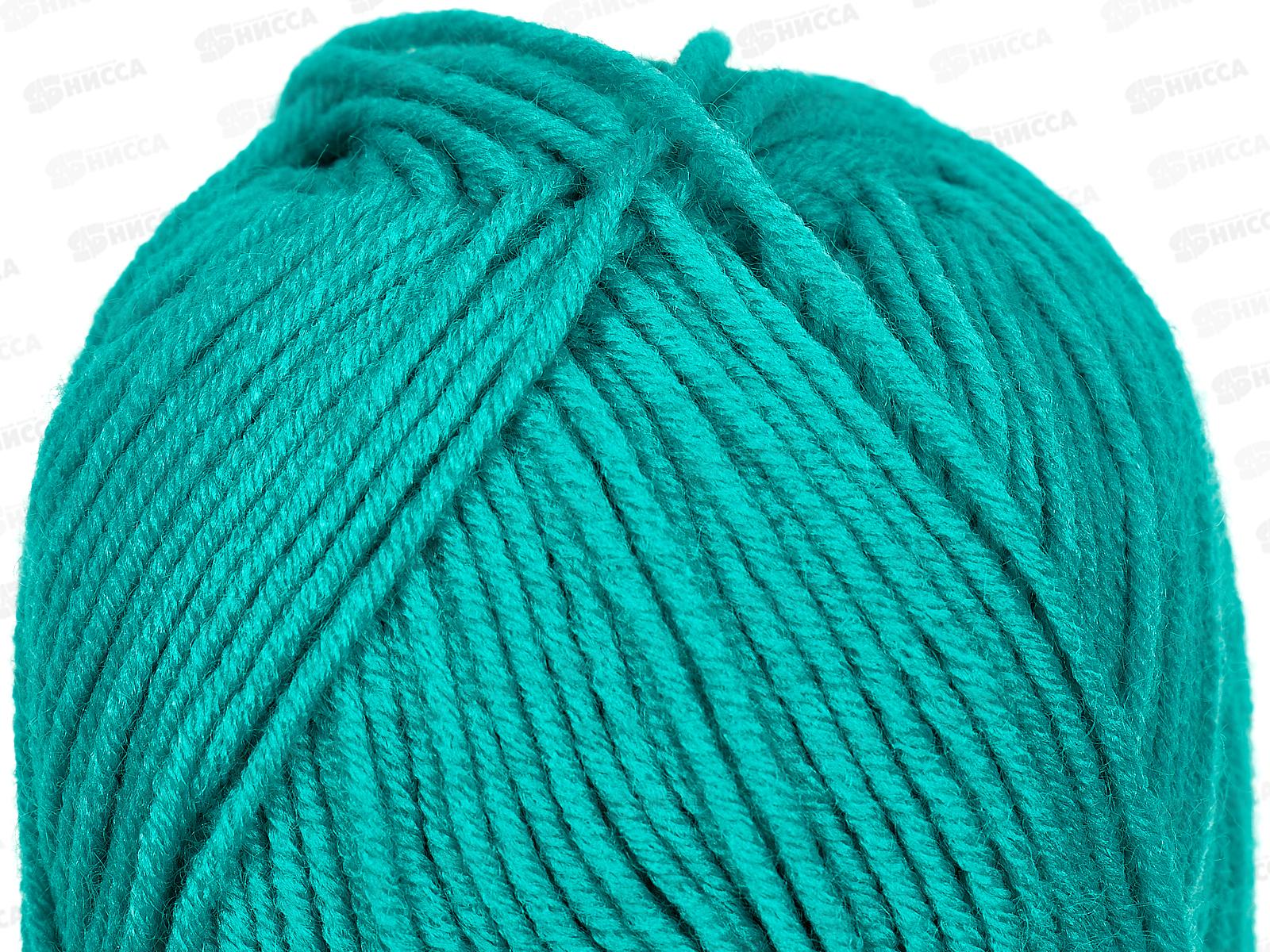 Пряжа Детская забава микр/акр 140м 50гр нефрит 083 *10