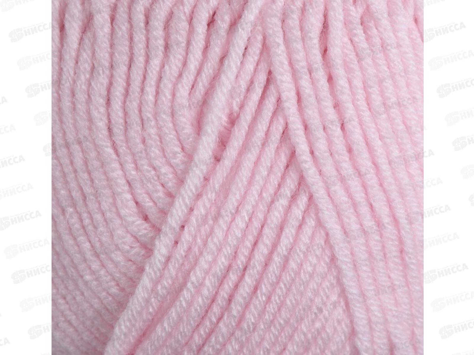 Пряжа Детская забава микр/акр 140м 50гр розовый песок 293 *10