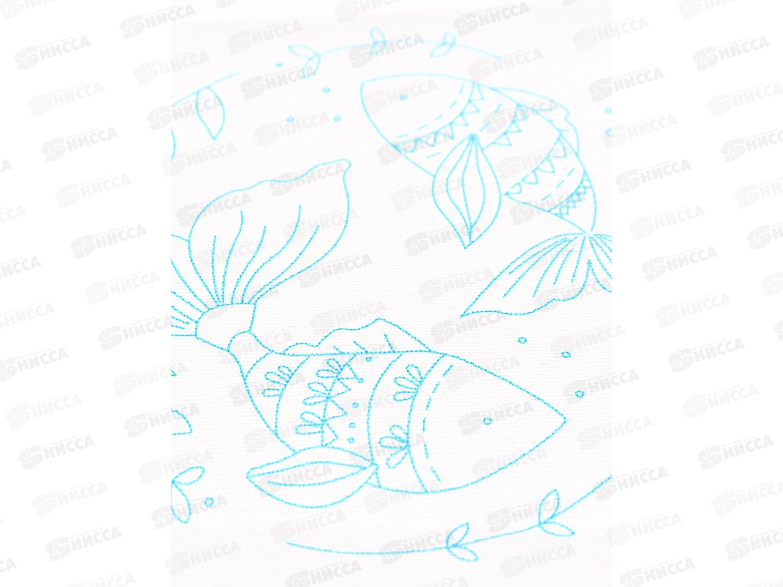 Набор для вышивания гладью Две рыбки, НШ-7991