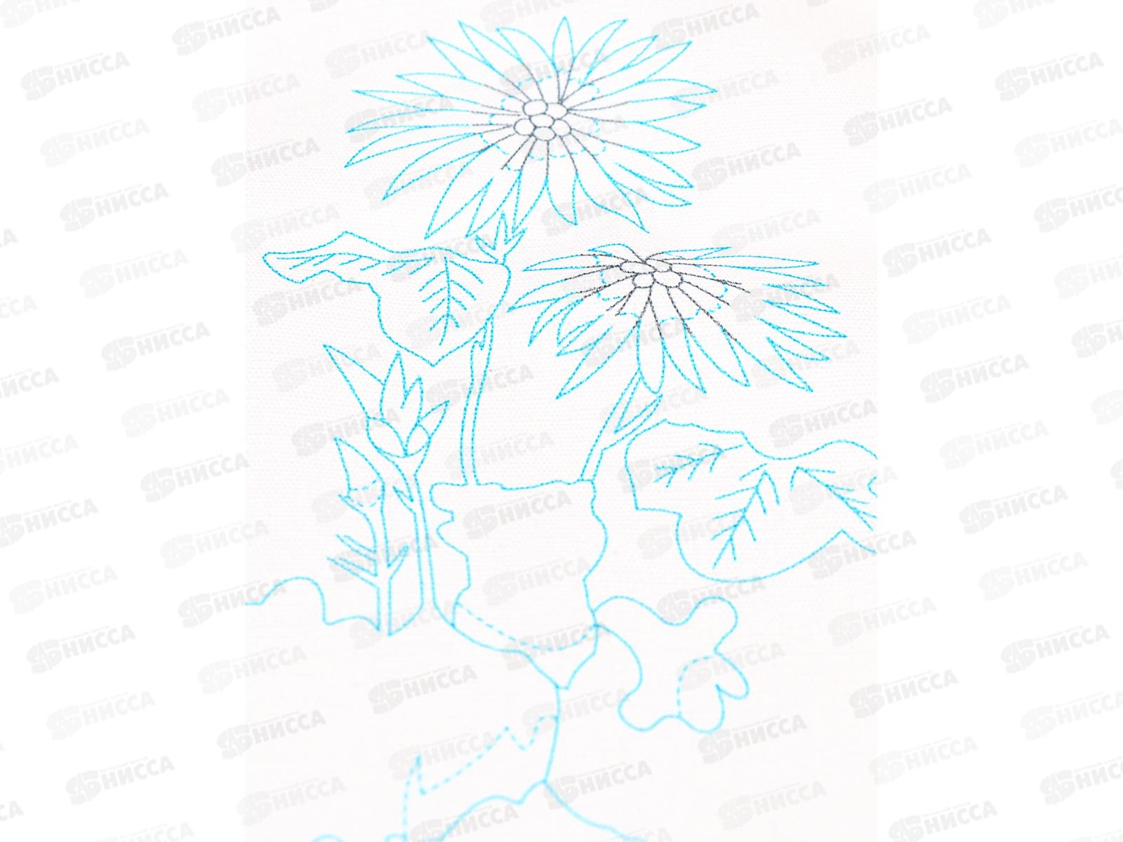 Набор для вышивания гладью Жёлтые цветы, НШ-8006