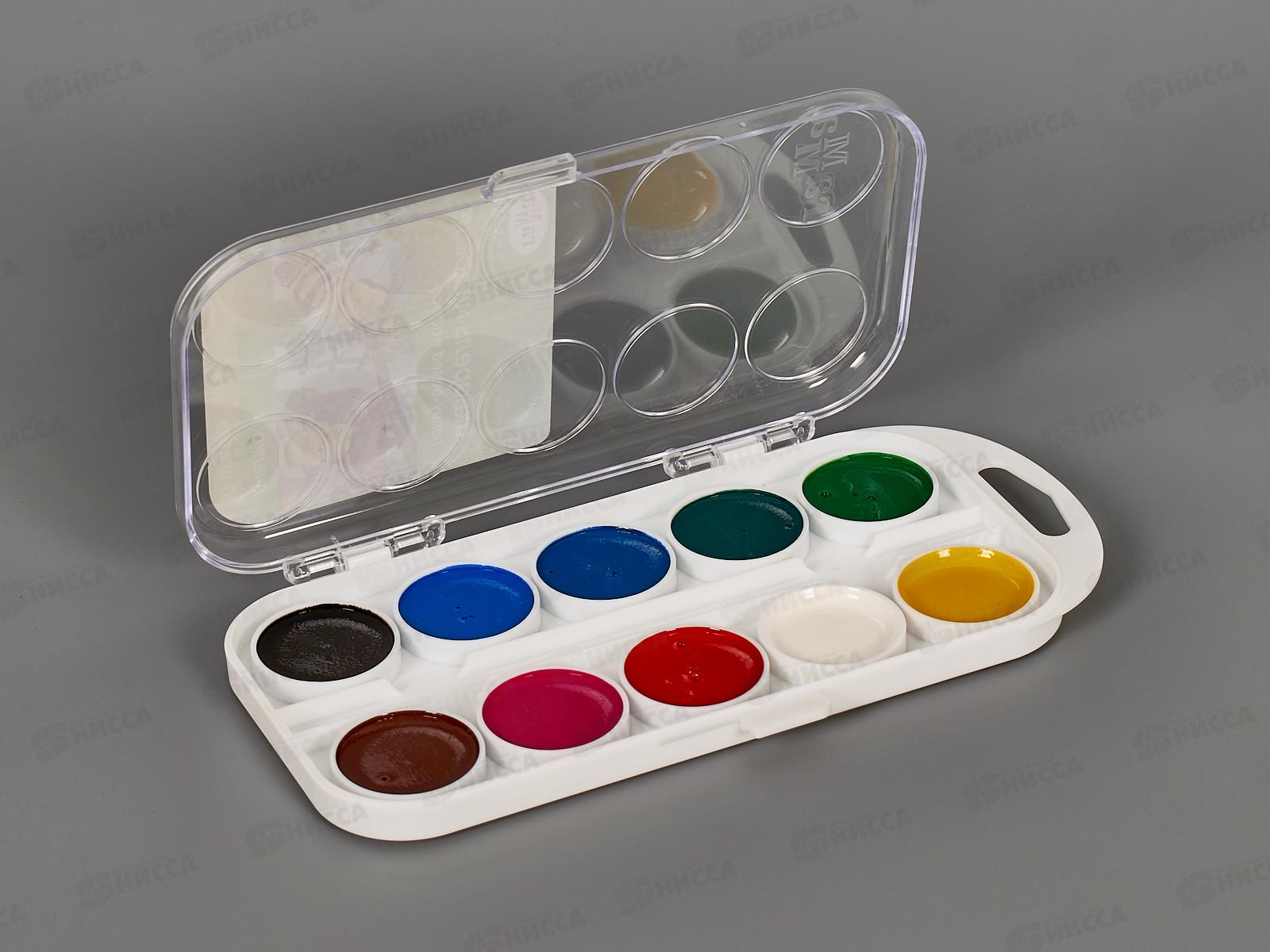 Акварель ГАММА Классическая медовая 8цветов пластиковая упаковка без кисти 1009192 *27