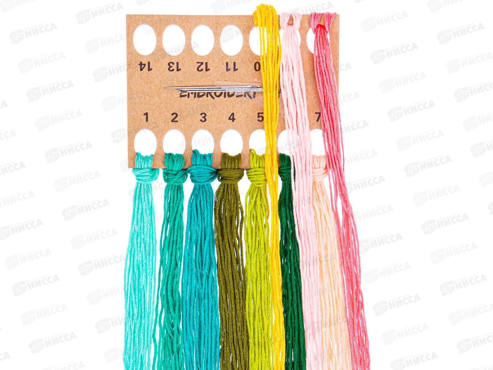 Набор для вышивания гладью Кактусы, НШ-8016