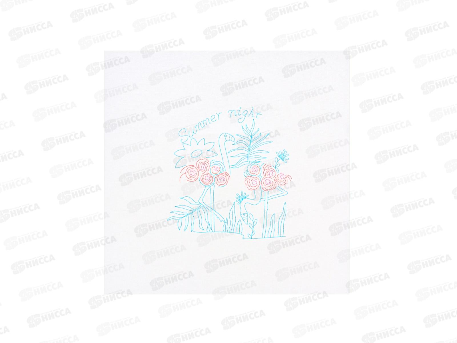 Набор для вышивания гладью Фламинго, НШ-8007